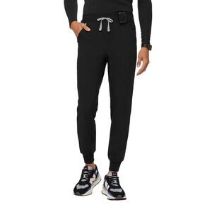 Figs Mens Tansen Jogger Scrub Pants Size Large Black Tall